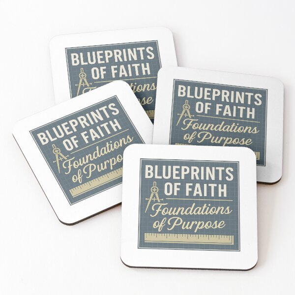 Item preview, Blueprints of Faith – Christian Purpose Design for Builders & Believers designed and sold by SoulThread Studio.