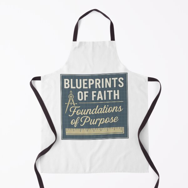 Item preview, Blueprints of Faith – Christian Purpose Design for Builders & Believers designed and sold by SoulThread Studio.