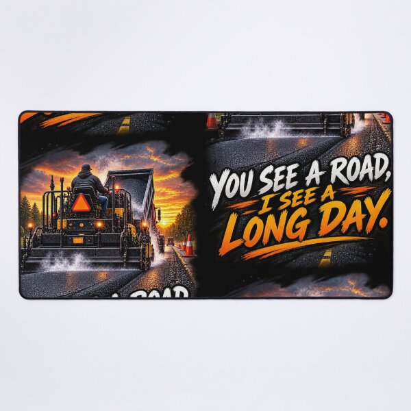 Item preview, You See a Road, I See a Long Day designed and sold by OutlanderDesigns.