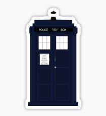 The TARDIS Sticker