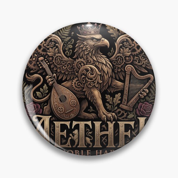 Item preview, Steampunk Griffin Crest - Aethel The Noble Harmony designed and sold by Aozon.