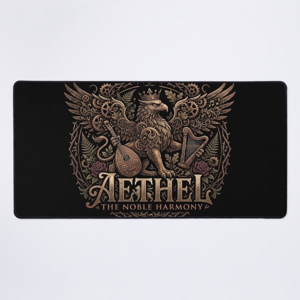 Item preview, Steampunk Griffin Crest - Aethel The Noble Harmony designed and sold by Aozon.