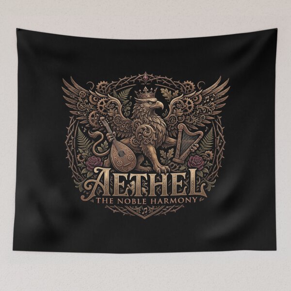 Item preview, Steampunk Griffin Crest - Aethel The Noble Harmony designed and sold by Aozon.
