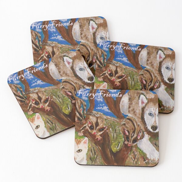Item preview, Furry Friends designed and sold by SquaresArt.