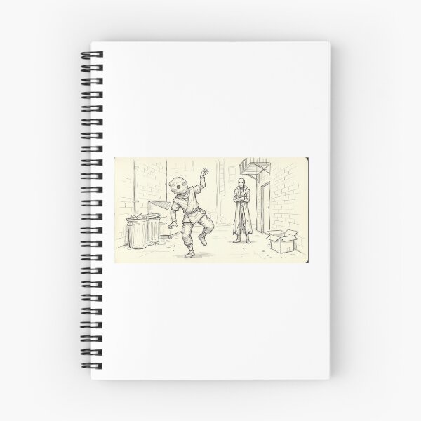 Item preview, Caught in an Awkward Moment – Funny Hand Drawn Character Dance designed and sold by PENNIQ.