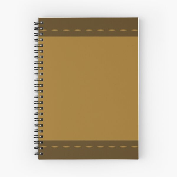 Item preview, A simple design divided into a light brown and dark brown background with a brown thread stitch horizontally from above and below designed and sold by Cherevan.