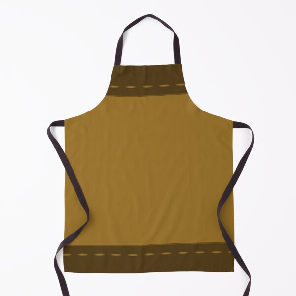 Item preview, A simple design divided into a light brown and dark brown background with a brown thread stitch horizontally from above and below designed and sold by Cherevan.