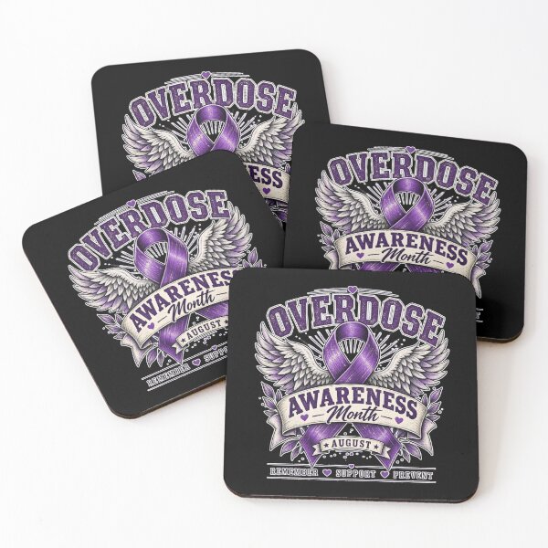 Item preview, Overdose Awareness Month Beautiful Violet Memory Design designed and sold by DarkRelicStudio.