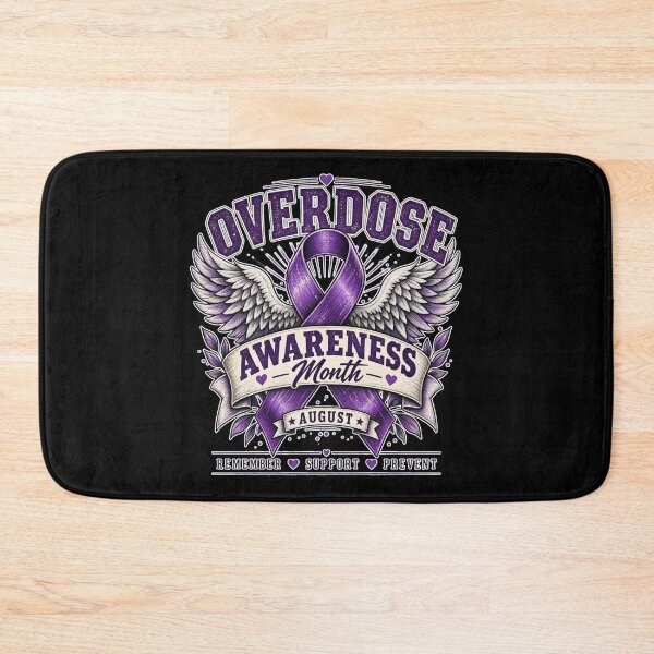 Item preview, Overdose Awareness Month Beautiful Violet Memory Design designed and sold by DarkRelicStudio.