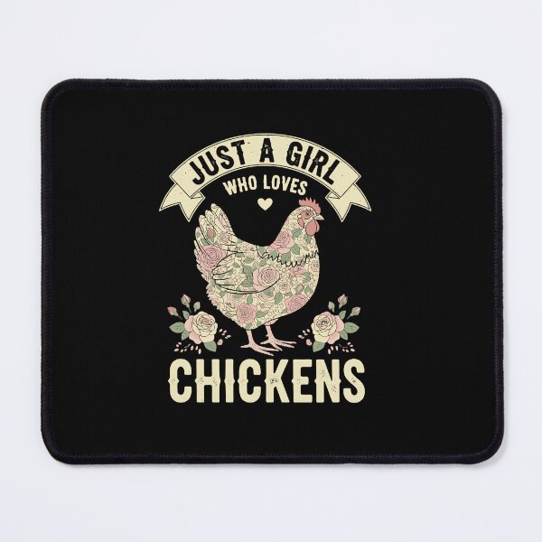 Item preview, Just A Girl Who Loves Chickens | Chicken Owner Farmer Backyard Poultry Keeper designed and sold by PopStars1993.