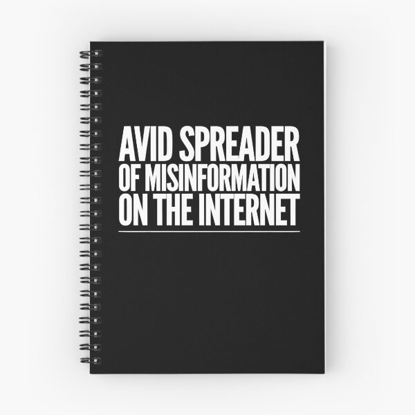 Item preview, Avid Spreader of Misinformation Internet Meme Gift designed and sold by Say It With Ink.