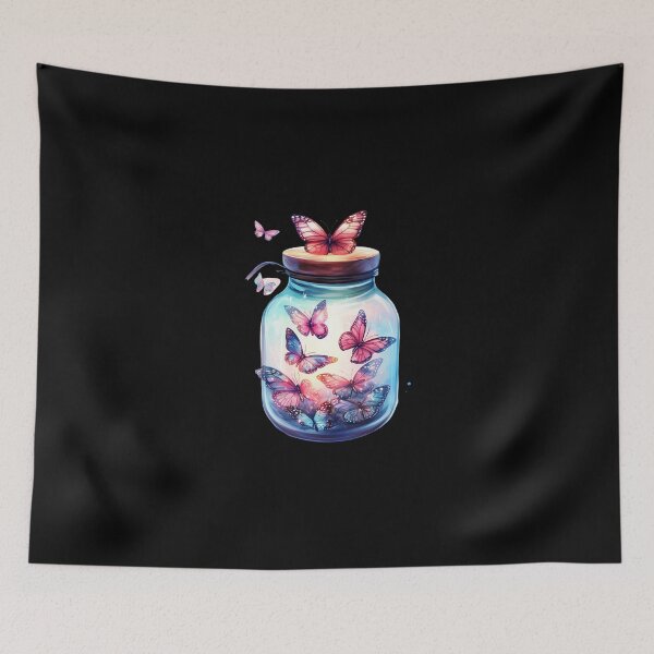 Item preview, Butterflies in a Glass Jar designed and sold by ilkansiturikman.