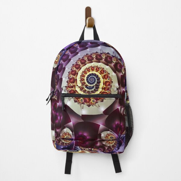 Item preview, Purple Gold Spiral Fractal Abstract designed and sold by pinkal.