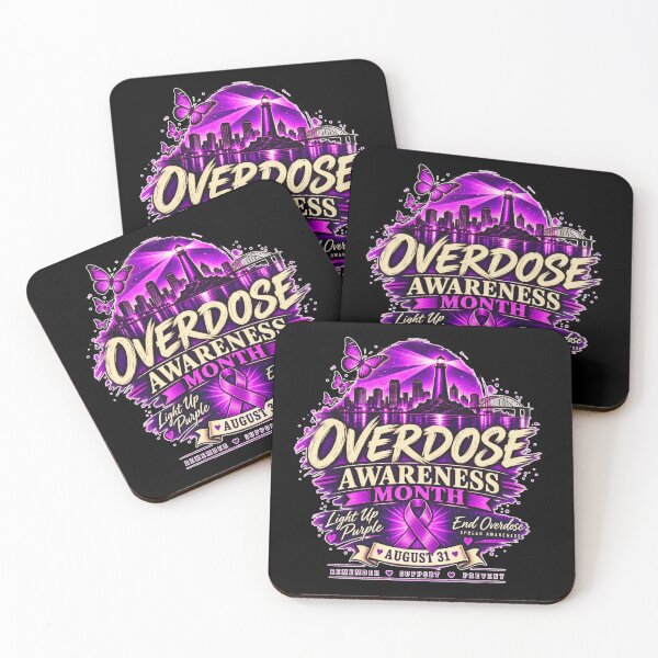 Item preview, Overdose Awareness Month Beautiful Violet Memory Design designed and sold by DarkRelicStudio.