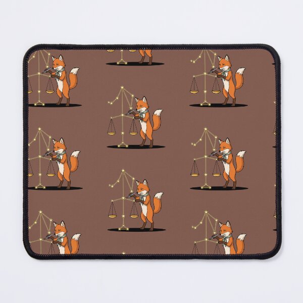 Item preview, Clever Fox Adjusting Libra Constellation Scales Precision Art designed and sold by Rare By Hero.