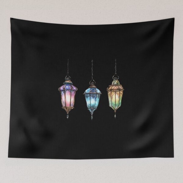 Item preview, Colorful Hanging Lanterns designed and sold by ilkansiturikman.
