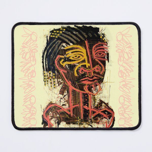 Item preview, Handmade Tribal Neo-Expressionist Portrait - Ancestral Lines designed and sold by supernikol.