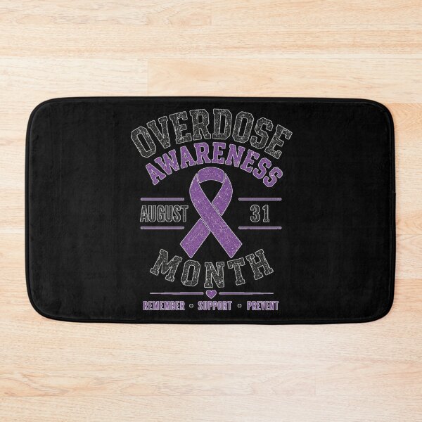 Item preview, Overdose Awareness Month Beautiful Violet Memory Design designed and sold by DarkRelicStudio.
