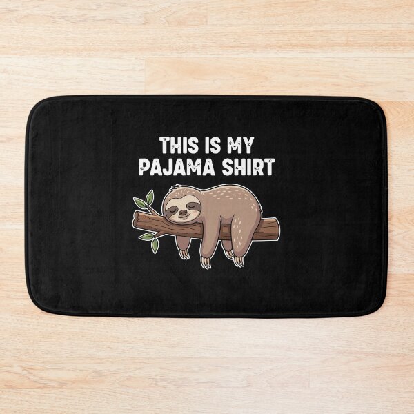Item preview, This Is My Pajama Shirt Sloth Lover Lazy Sleeping Napping Humorous Animal  designed and sold by PopStars1993.