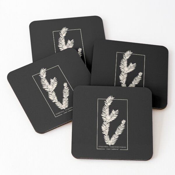 Item preview, California Redwood Botanical – Original Cyanotype Art designed and sold by The Snarky Ph.D.: A Study in Botanicals .