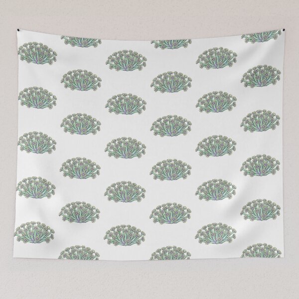 Item preview, Goniopora Flowerpot Coral Pastel Reef Aquarium Art designed and sold by KenworksDigital.