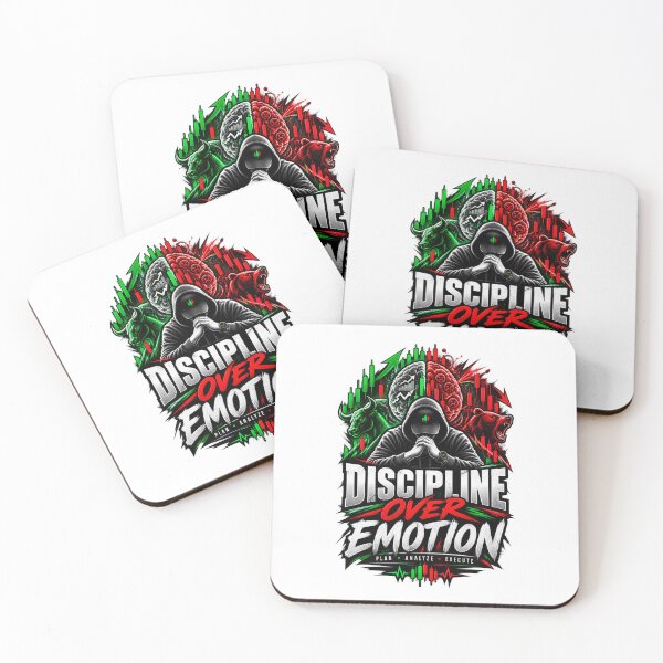 Item preview, Discipline Over Emotion Trading Mindset designed and sold by NovaMoodCo.