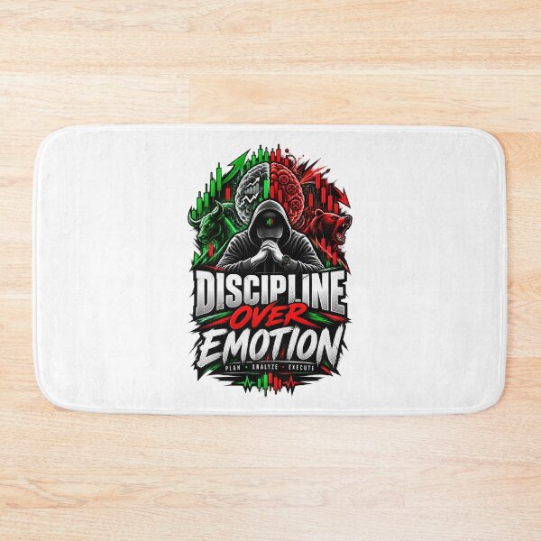 Item preview, Discipline Over Emotion Trading Mindset designed and sold by NovaMoodCo.
