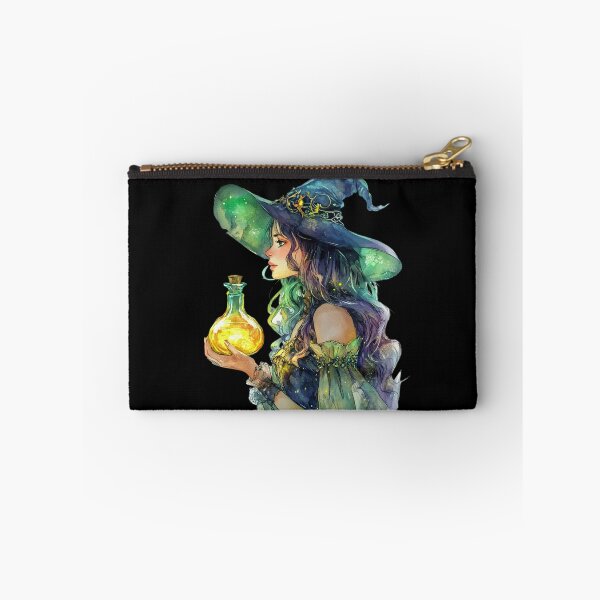 Item preview, Enchanting Witch with Glowing Potion designed and sold by ilkansiturikman.