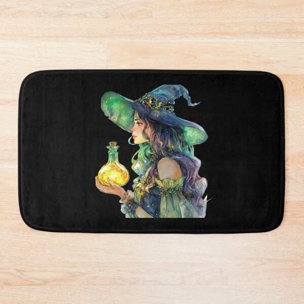 Item preview, Enchanting Witch with Glowing Potion designed and sold by ilkansiturikman.