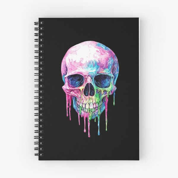 Item preview, Vibrant Dripping Skull designed and sold by ilkansiturikman.
