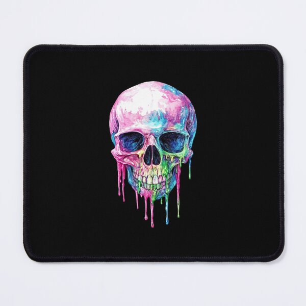 Item preview, Vibrant Dripping Skull designed and sold by ilkansiturikman.