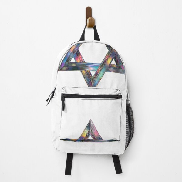 Item preview, Iridescent 3D Star of David Geometric Art designed and sold by LC&LCPlatform.