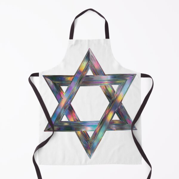 Item preview, Iridescent 3D Star of David Geometric Art  designed and sold by LC&LCPlatform.