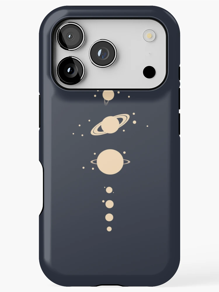 Thumbnail 1 of 4, iPhone Case, Solar System designed and sold by avoid peril.