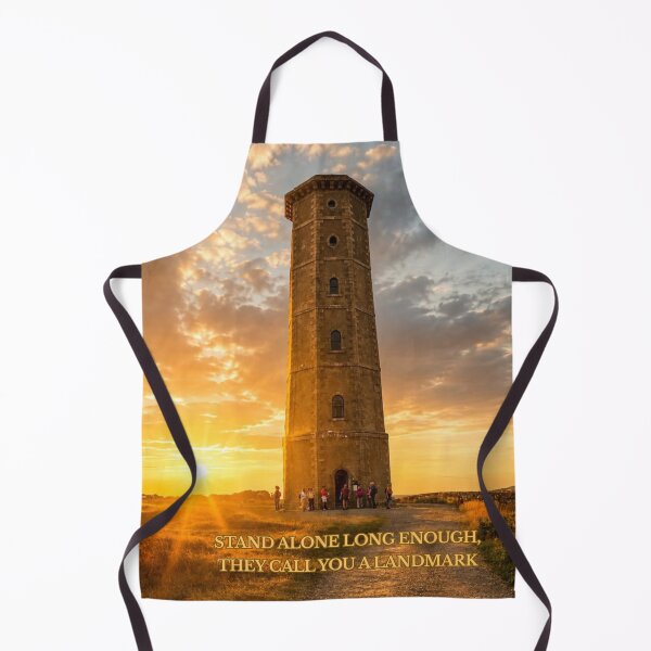 Item preview, Stand Alone Long Enough - Inspirational Sunset Landmark Quote designed and sold by SDKENERGY.