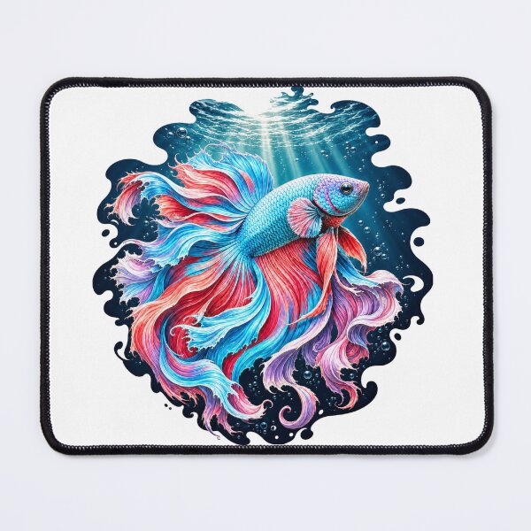 Item preview, Colorful Betta Fish designed and sold by cbfineart.