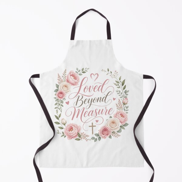 Item preview, Loved Beyond Measure Christian Valentine's Day Floral Design designed and sold by Illustrated Faith.