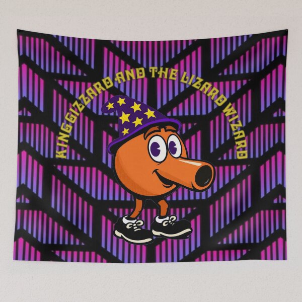 Item preview, King Gizzard and the Lizard Wizard  - Q designed and sold by Q Art & Design .