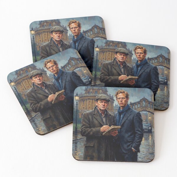 Item preview, Inspector Lewis Mystery Fine Art Tribute designed and sold by Art's Diner.