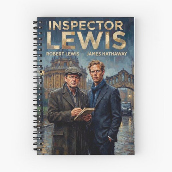 Item preview, Inspector Lewis Mystery Fine Art Tribute designed and sold by Art's Diner.