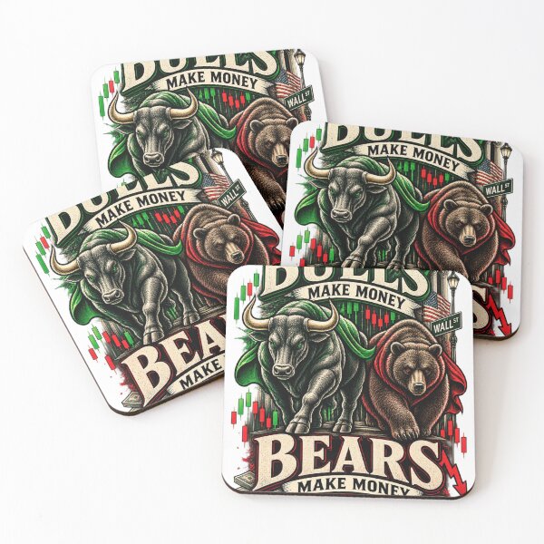 Item preview, Bulls Make Money Bears Make Money Trader designed and sold by NovaMoodCo.