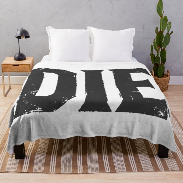 Item preview, DIE in Black Grungy Letters designed and sold by StudioDestruct.