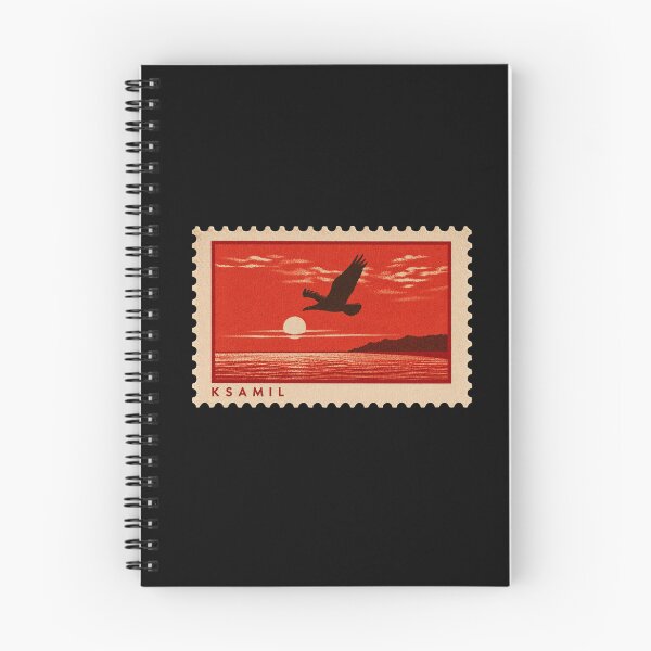 Item preview, Ksamil Eagle Stamp designed and sold by DRABaBdesign.