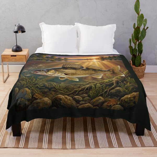 Item preview, Walleye Illustration – Freshwater Legends Fishing Art designed and sold by Northbound Trail.