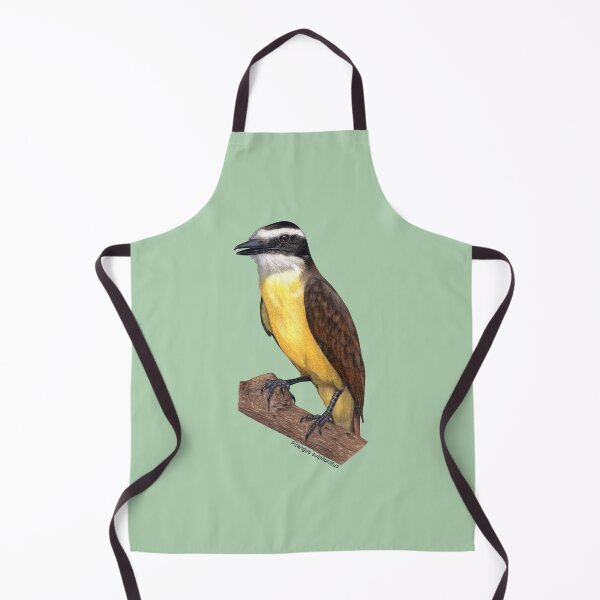 Item preview, Great Kiskadee Bird - Realistic Colored Pencil Art designed and sold by Juliana  Costa.