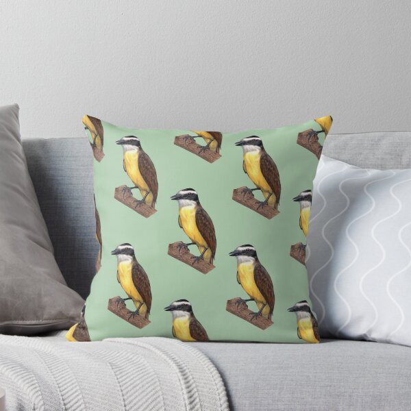 Item preview, Great Kiskadee Bird - Realistic Colored Pencil Art designed and sold by Juliana  Costa.