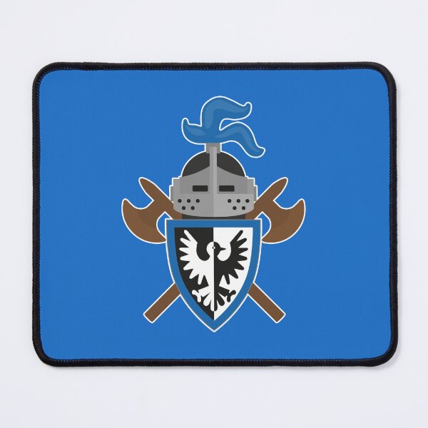 Item preview, Black Falcon Knights Crest B 1984 designed and sold by design-jobber.