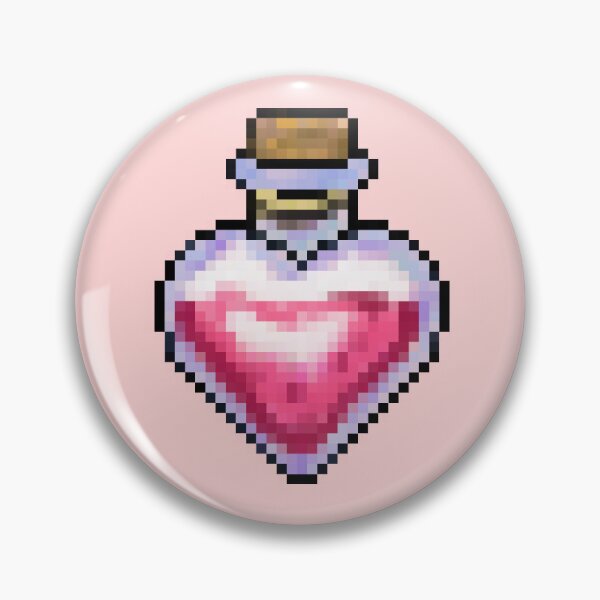 Item preview, Pixel love potion  designed and sold by DuliDoodles.