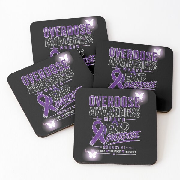 Item preview, Overdose Awareness Month Beautiful Violet Memory Design designed and sold by DarkRelicStudio.