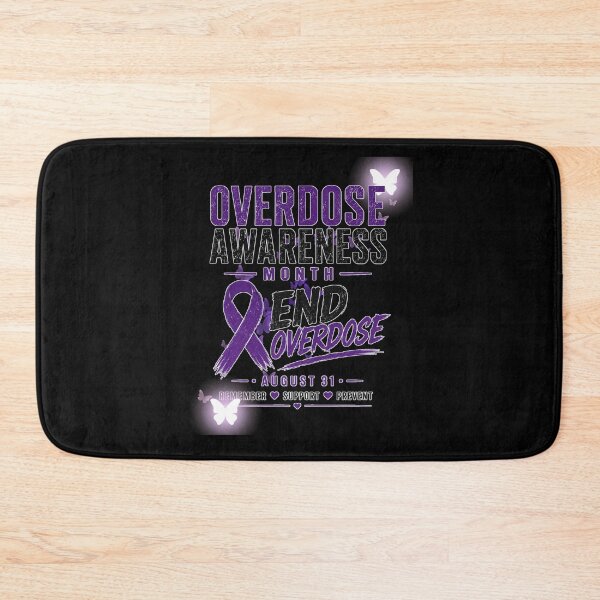 Item preview, Overdose Awareness Month Beautiful Violet Memory Design designed and sold by DarkRelicStudio.